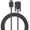 Image de Câble Hdmi Vers Dvi Connecteur Hdmi  - Dvi-d Mâle À 24 + 1 Broches 2,0 M Anthracite