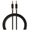Image de Câble Audio Stéréo 3.5 Mm Mâle 3.5 Mm Mâle Plaqué Or 1.00 M R Nedis - Cabw22000at10