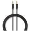 Image de Câble Audio Stéréo 3.5 Mm Mâle 3.5 Mm Mâle Plaqué Or 3.00 M R Nedis - Cabw22000at30