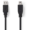Image de Câble Usb 2.0 A Mâle - Mini Mâle À 5 Broches 5,0 M Noir
