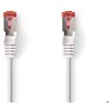 Image de Câble réseau CAT 6 moulé rond blanc - NEDIS - 20 m - SFTP - conducteur de cuivre