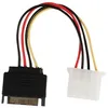 Image de Nedis Internal Power Cable - Sata 15-pin Male - Molex Female - 0.15 M - Various