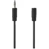 Image de Câble Audio Stéréo Nedis 3 Mètres Noir