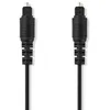 Image de NEDIS CAGP25000BK10 Câble Audio Optique - Noir