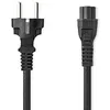 Image de Càble dAlimentation Schuko Màle - IEC-320-C5 30 m Noir ALPEXE-1533