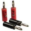 Image de Connecteur audio - Nedis - Prise banane (M) - Noir et rouge - Créez votre câble personnalisé