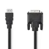 Image de Câble Hdmi Vers Dvi Connecteur Hdmi - Dvi-d Mâle À 24 + 1 Broches 2,0 M Noir