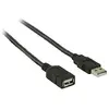 Image de Câble Usb Nedis Usb 2.0 2 M Noir Rallonge
