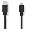Image de Câble Usb 2.0 A Mâle - Micro B Mâle 3,0 M Noir