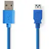 Image de Câble Usb 3.0 A Mâle - A Femelle 2,0 M Bleu