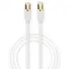 Image de Câble Réseau Cat6 S/ftp Câble Rj45 (8p8c) Mâle Vers Rj45 (8p8c) Mâle 3,0 M Blanc