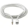 Image de Câble Adaptateur Audio Nedis Aluminium 1 Mètre 3 Mm