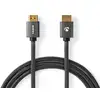 Image de Nedis Cvtb34000gy20 Câble Hdmi 2 M Hdmi Type A (standard) Gris