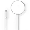 Image de Nedis Wireless Smartphone Aluminium, Blanc Usb Recharge Sans Fil Intérieure