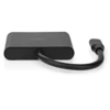 Image de Nedis Hub USB-C - Noir - 10 cm
