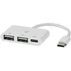 Image de Usb Hub Nedis Ccgb64785wt01 Blanc Compact