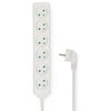 Image de Nedis Multiprise 6 prises - Blanc