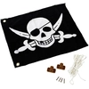 Image de Axi Drapeau Pirate Cabane Noir