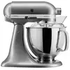 Image de Kitchenaid - robot pâtissier multifonction à tête inclinable 4,8l 300w gris argent 5ksm175psecu - artisan 5KSM175PSECU