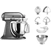 Image de Kitchenaid Robot multifonction 4.8l 300w gris étain - 5KSM175PSEMS