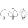 Image de Pack 3 accessoires inox 5KSM5TH3PSS pour robot Artisan, KitchenAid - KITCHENAID