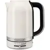 Image de Kitchenaid 5kek1701epl Bouilloire 1,7 L 2400 W Noir, Acier Inoxydable, Blanc