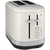 Image de Kitchenaid 859711684260 Grille-pain 7 2 Part(s) 980 W Noir, Acier Inoxydable, Blanc