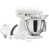 Image de Robot pâtissier à tête inclinable 4,8 l blanc porcelaine 10 vitesses 300 w 1-23449107