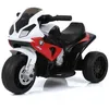 Image de BMW S1000 RR Moto Électrique 3 Roues - Rouge - 1 à 3 ans - Licence Officielle - Batterie Lithium - Siège Cuir