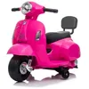 Image de VESPA GTS Mini Scooter Électrique 6V - Rose - 1 à 3 ans - Licence Officielle - Batterie Lithium - Siège Cuir