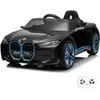 Image de BMW i4 Voiture Électrique 12V - Noir - 1 à 6 ans - Licence Officielle - Pneus EVA - Bluetooth