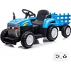 Image de Tracteur Électrique T7 - avec Remorque - 12V Batterie - 2 à 5 ans - Bleu