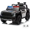 Image de Voiture électrique pour enfants - Raptor Police - Noir - Batterie Lithium 108V - Télécommande 24 GHz