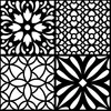 Image de Pochoir 30x30cm Carreau ciment 2