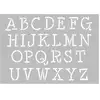 Image de Pochoir À Lettres Majuscules