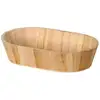 Image de Corbeille - Bac - Ovale - Bois - A Décorer - 30x19cm - Loisirs Créatifs