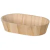 Image de CORBEILLE OVALE 30X19X7 CM BOIS