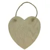 Image de Plaque de porte - Artisanal - Bois - 14 x 13.5 cm - Objet décoratif - Coeur