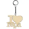 Image de Artemio - Porte-clés en bois I love Papa