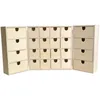 Image de Meuble de Rangement - ARTEMIO - 24 Tiroirs - Bois - Carré - Personnalisable