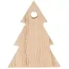 Image de Guirlande 10 Sapins En Bois 5 Cm