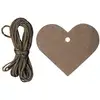 Image de Etiquettes Kraft Coeur