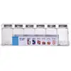 Image de 6 Flacons Plastique - Bouchon Métal