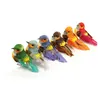 Image de 6 OISEAUX COULEUR SUR PINCE - 8X35X35 CM