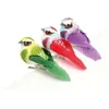 Image de 3 OISEAUX COULEUR SUR PINCE - 9X4.5X4 CM