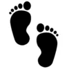 Image de Tampon Bois - Pieds