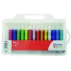 Image de Colle paillettée - ARTEMIO - Assortiment 15 tubes - Camaieu de bleu - 10 ml par tube