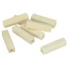 Image de 10 Perles En Bois Rectangles 30 X 6,5 Mm