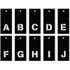 Image de Pochoirs alphabet 70 lettres majuscules et minuscules & chiffres