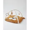 Image de Tapis déveil - NOUKIES - Babou en Veloudoux caramel - Avec jouets et effets sonores - Mixte - 0 mois à 3 ans